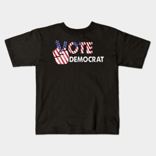 Vote Democrat Presidential Election Kids T-Shirt